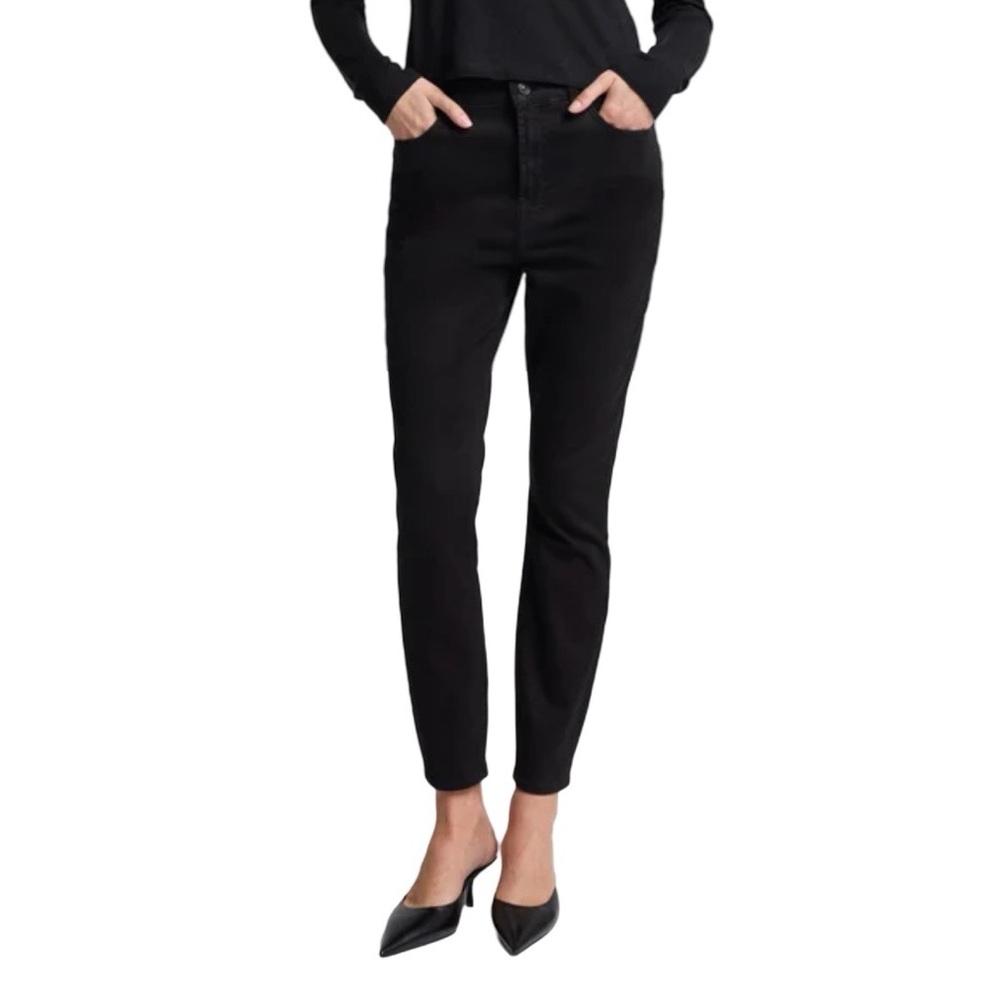 GUC 7 For All Mankind the high waist Skinny black Jeans Size 25